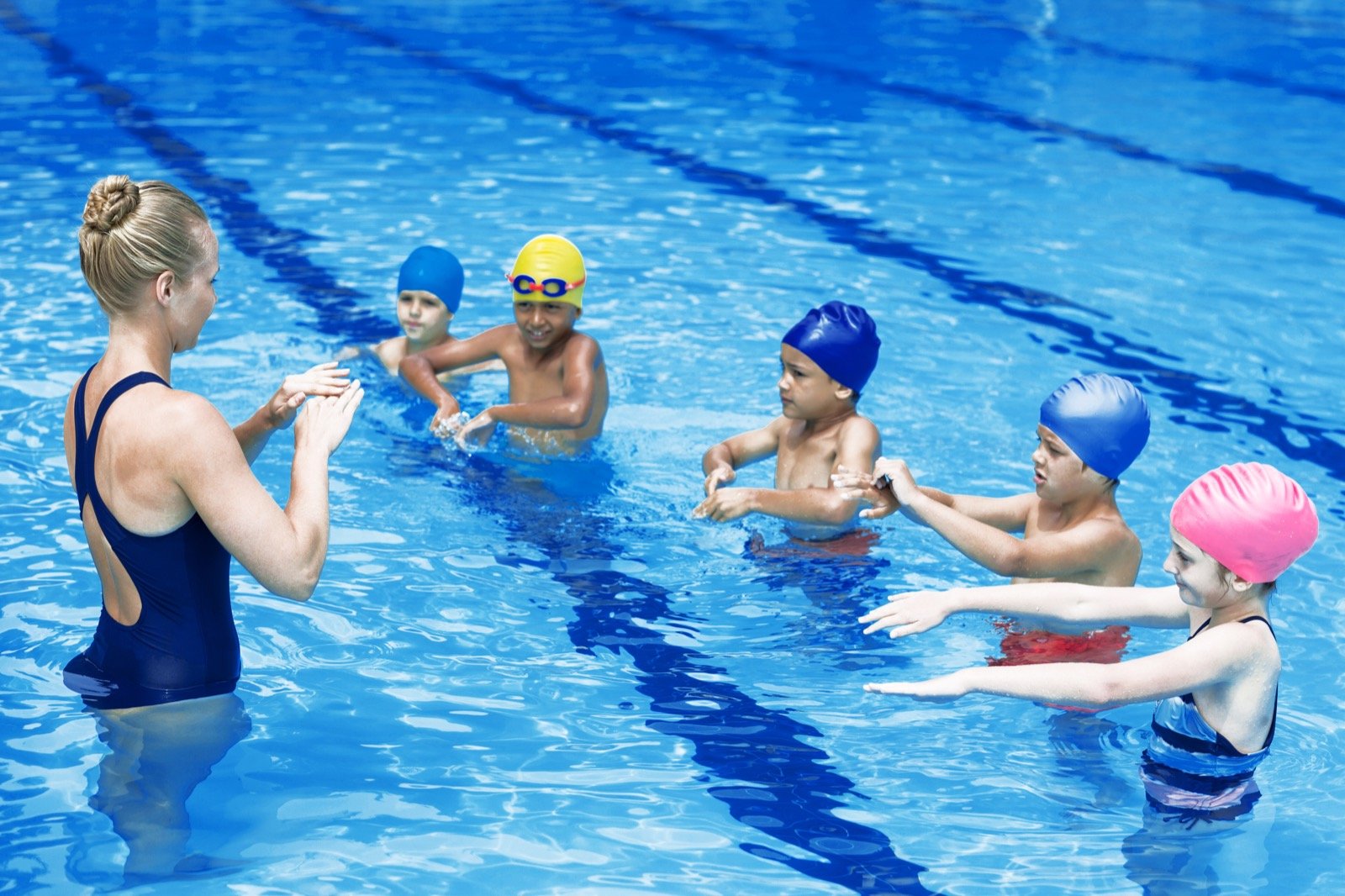 JC Swimming Academy class in session